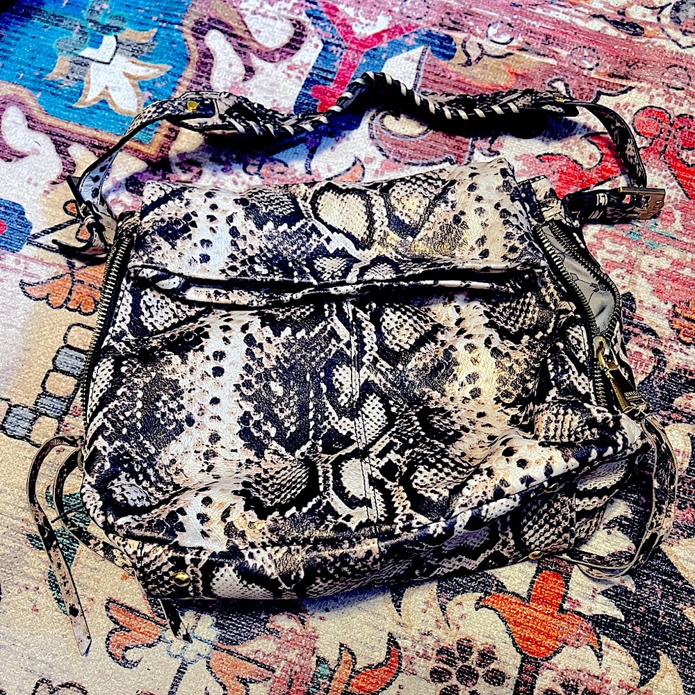 Amiee Kestenberg Python Hobo Bag - image 1